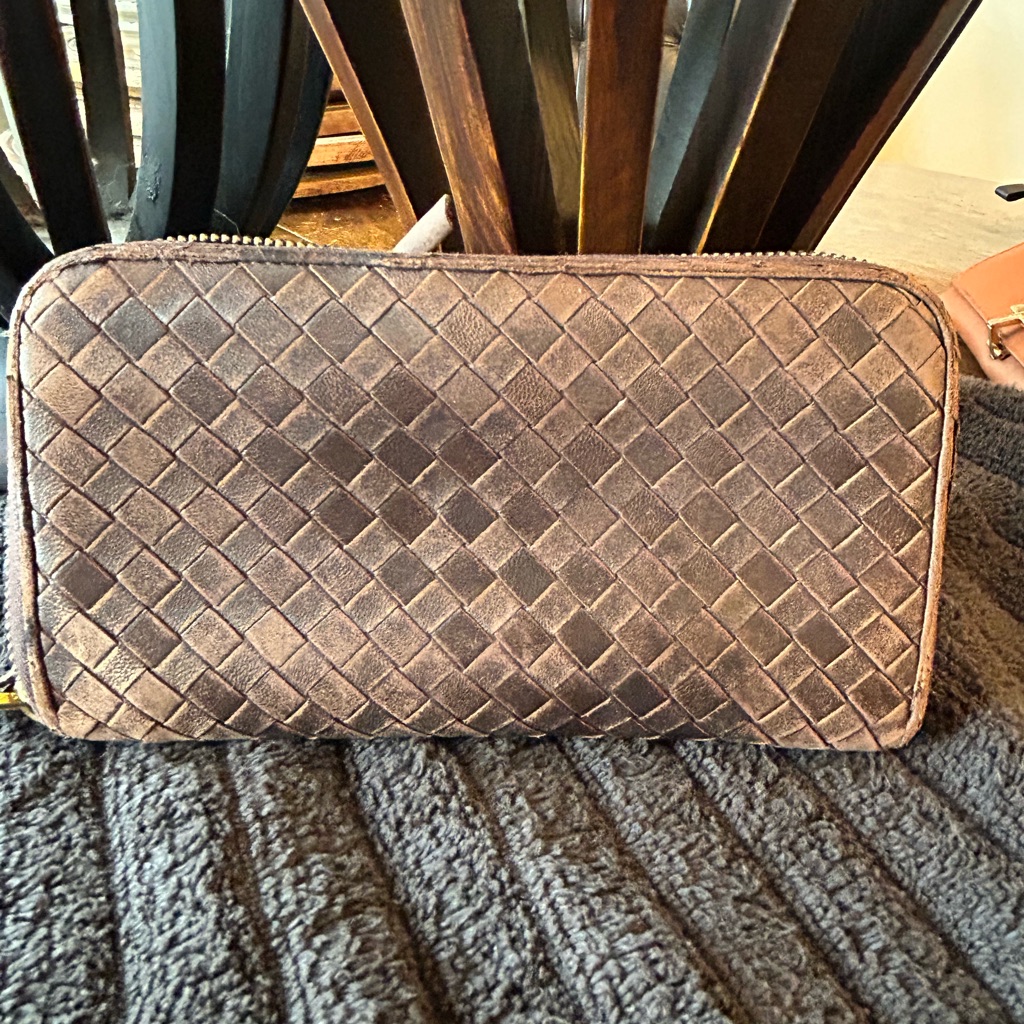 Bottega Veneta Woven Leather Wallet